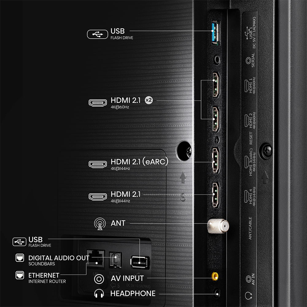 Q7Q Smart TV QLED 4K 65" Hisense 3