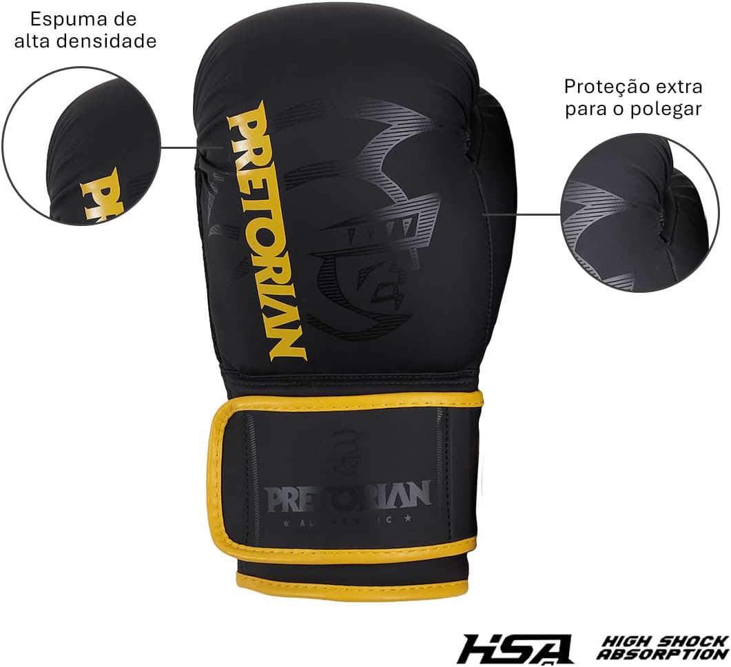 Kit Boxe e Muay Thai First FX2 Pretorian 2