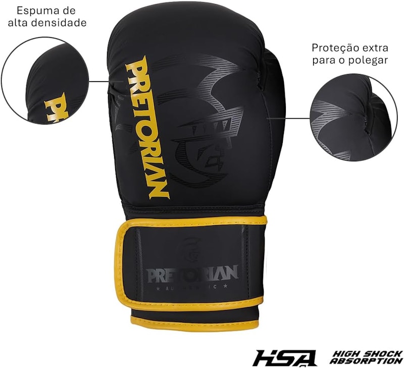 Kit Boxe e Muay Thai First FX2 Pretorian 2