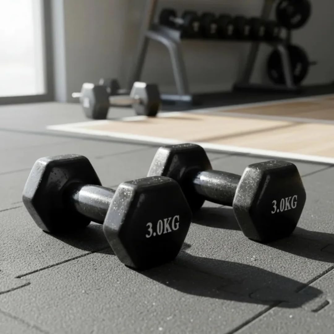 Kit 2 Halteres 3 Kg MK Fit 3
