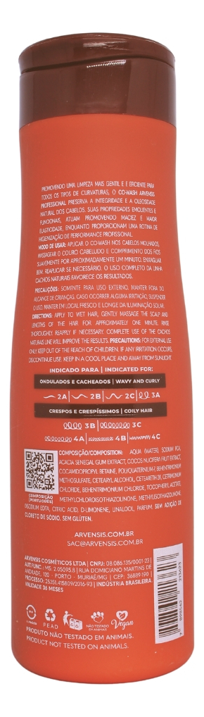 Co-Wash Cachos Naturais Arvensis 3