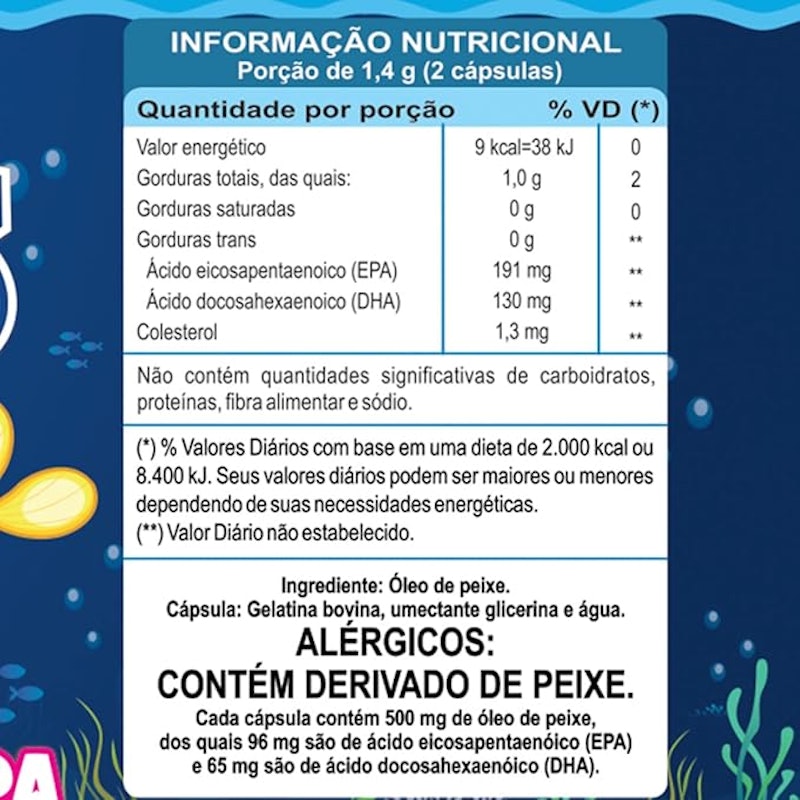 Ômega 3 Kids em Cápsulas 500 mg 2