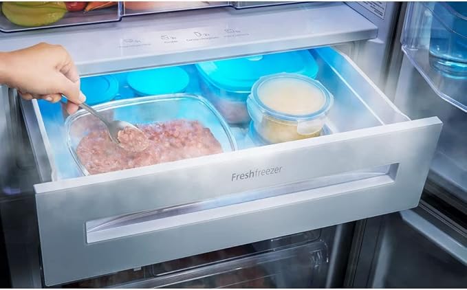 Geladeira Frost Free 480 L A+++ Black Glass 5