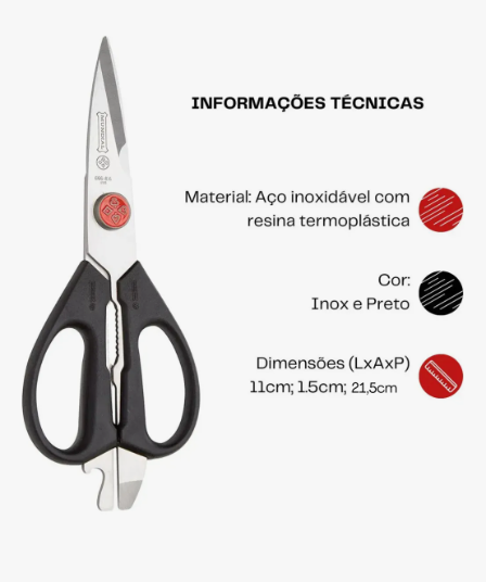 Tesoura de Cozinha  2