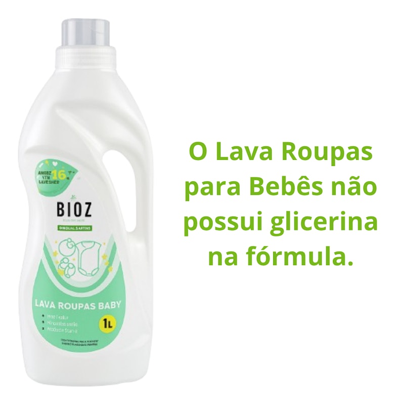 Lava Roupas Baby 1 L - Bioz Green 3