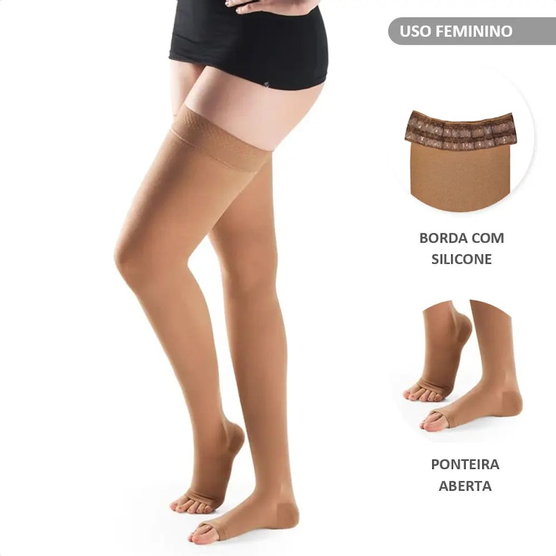 Meia Attiva 7/8 Alta Compressão 20-30 mmHg 3