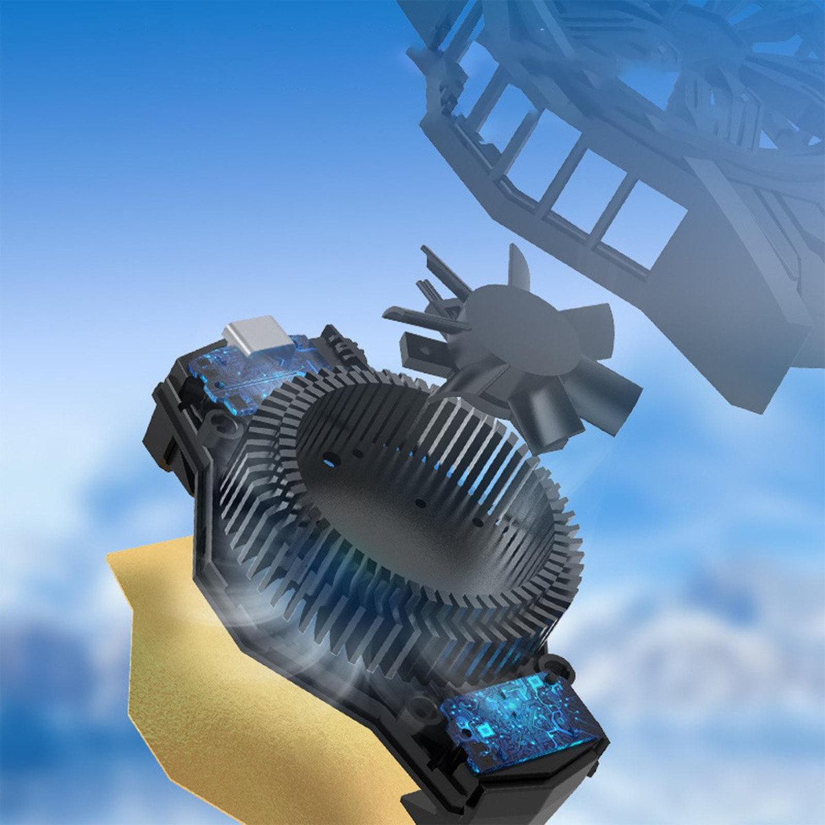 Cooler para Celular Eryue 3