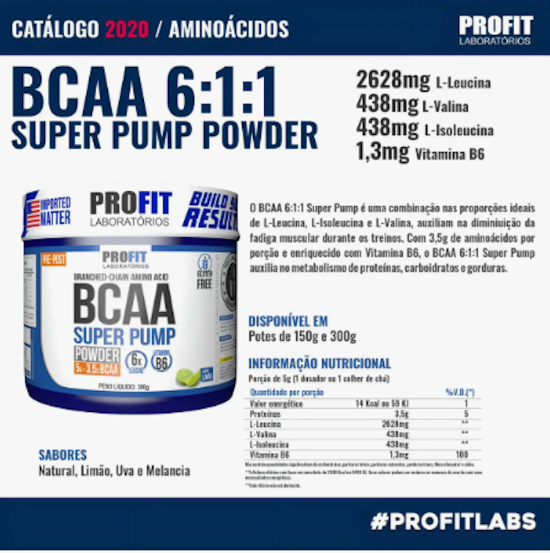 BCAA 6:1:1 Super Pump Powder 5