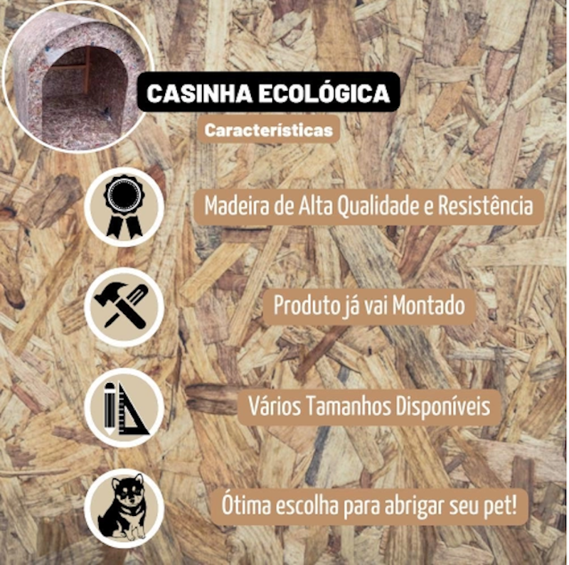 Casinha para Cachorro Ecológica 4