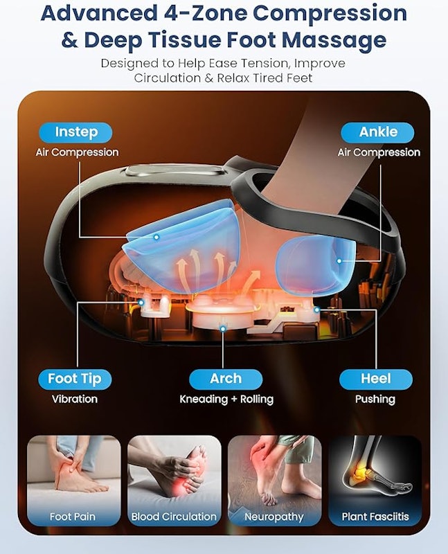 Massageador de Pés Shiatsu Comfier 3