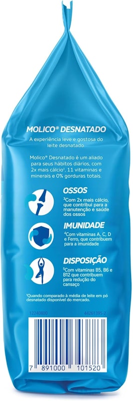 Leite em Pó Desnatado Molico 4