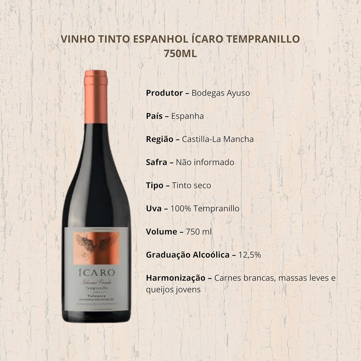 Ícaro Selección Privada Tempranillo 3