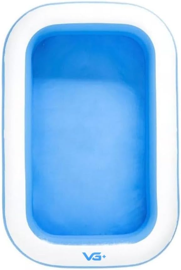 Piscina Inflável 100 L Retangular PVC 4