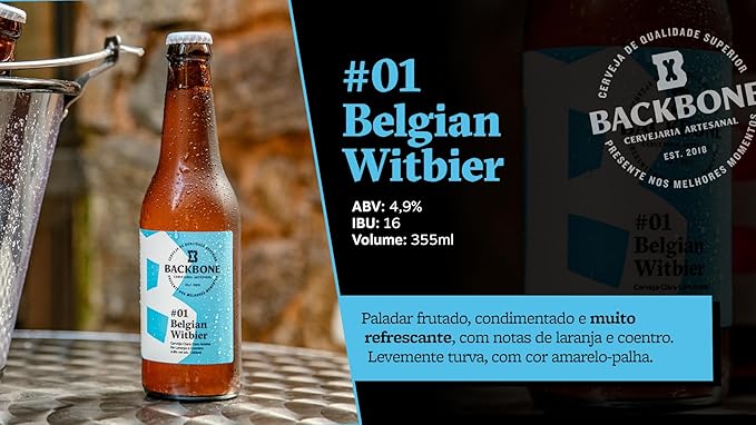 Cerveja Backbone Belgian Witbier 3