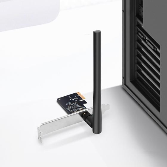 Adaptador PCI Express Wireless Dual Band AC600 3