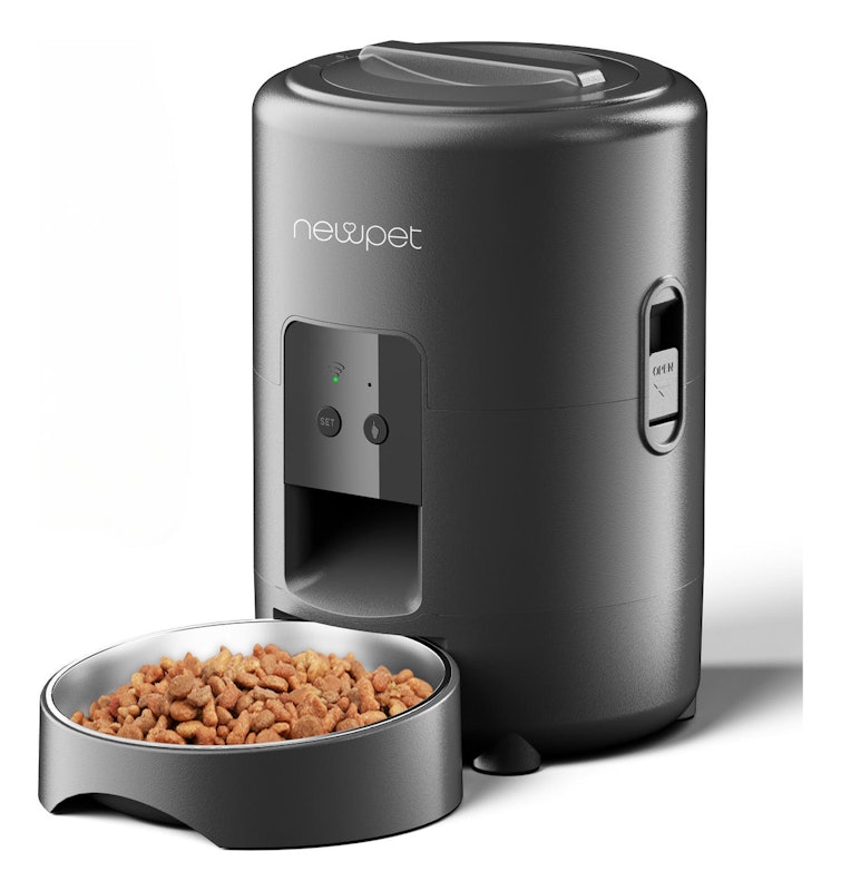 Alimentador Pet Gato Cão Automático Wi-Fi Smart 5