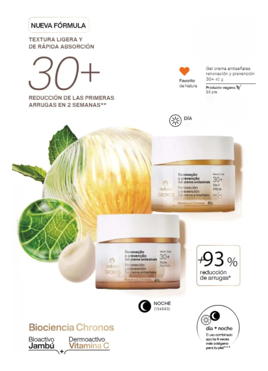 Gel Creme Antissinais 30+ Dia 3