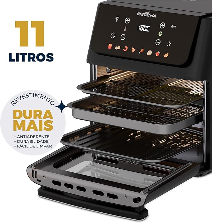 Air Fryer Oven Britânia 11 L 2