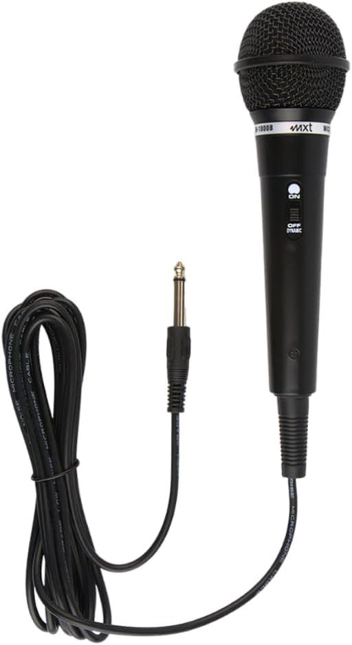 Microfone Dinâmico de Plástico MXT 1
