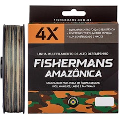 Linha de Pesca Amazônica (Águas Escuras) Multifilamento 4X