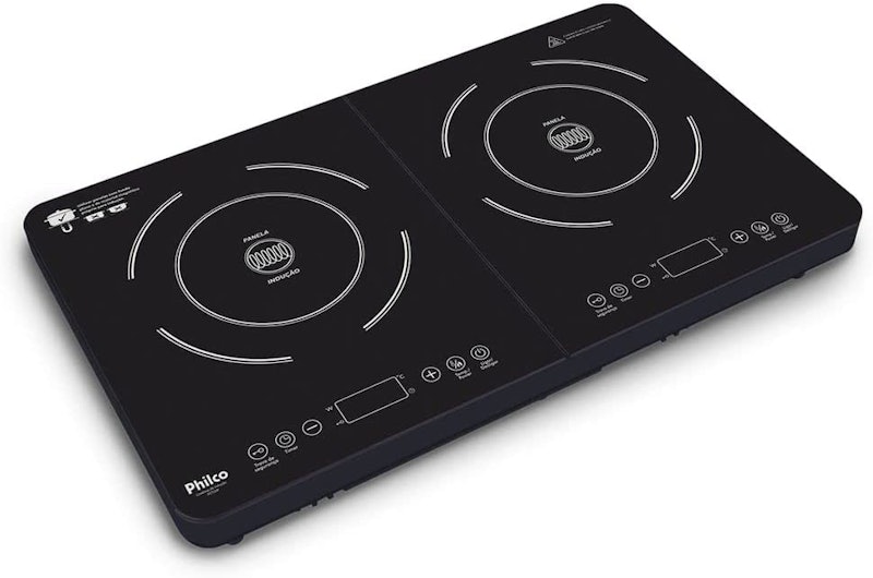 Cooktop de Indução Portátil Philco 2 Queimadores 1