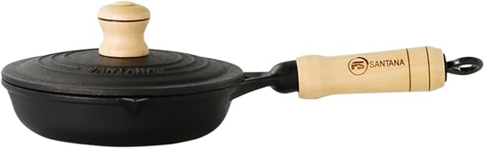 Frigideira Egg Pan com Tampa de Ferro 3