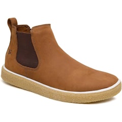 Bota Masculina Couro com Elástico Lateral Moscow Terra