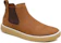 FRANCA GRIFFE Bota Masculina Couro com Elástico Lateral Moscow Terra 1