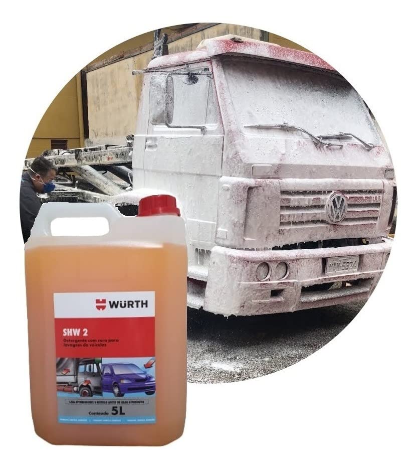 Shampoo Automotivo com Cera Wurth SHW2 3