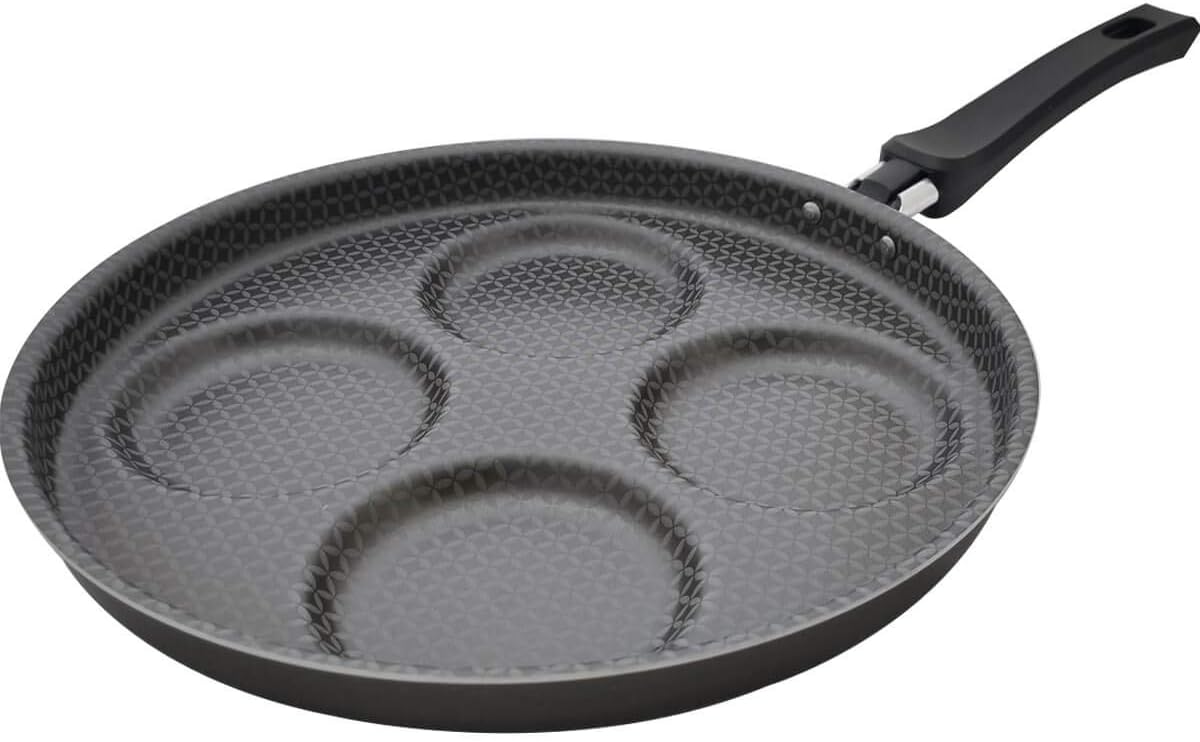 Frigideira 4 Ovos Gourmet Antiaderente de Alumínio 3