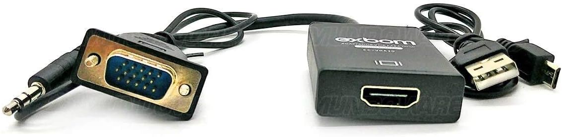 Cabo Conversor de VGA para HDMI 2