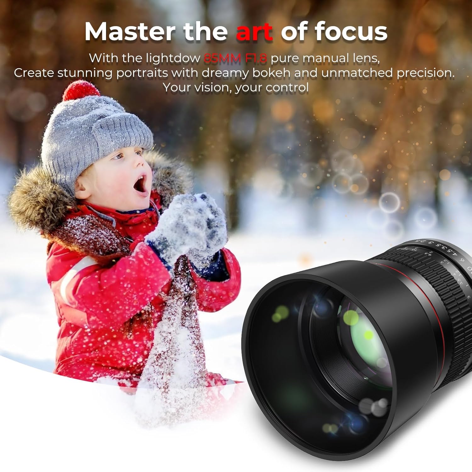 Lightdow 85 mm F1.8 Medium Telephoto 3