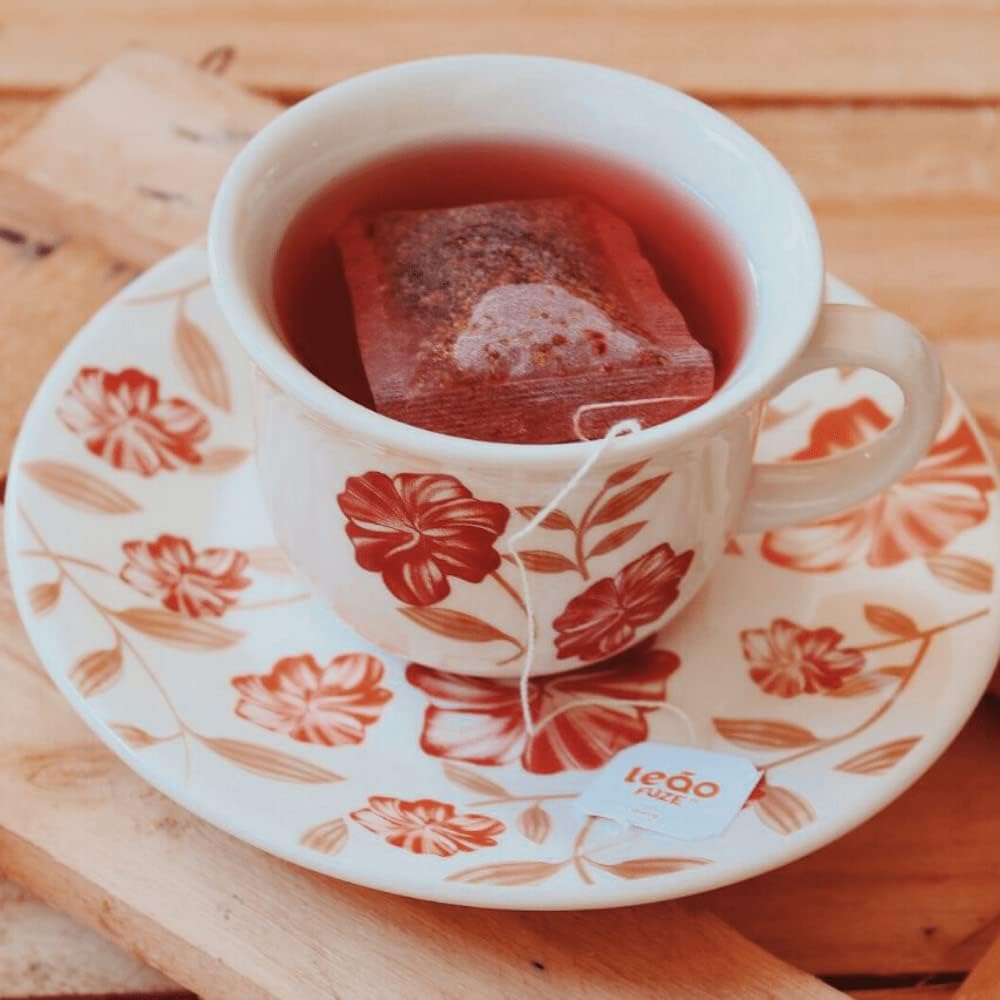 Chá Leão Hibisco, Rosa Silvestre e Amora 2