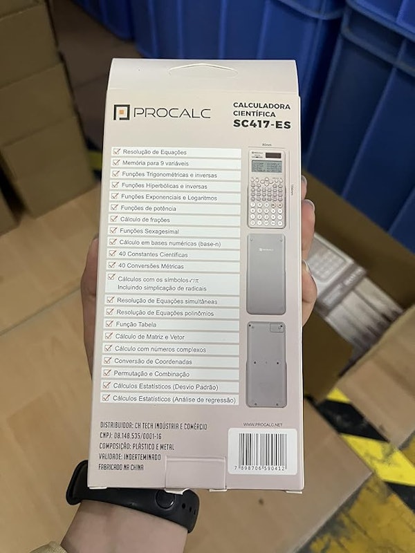 Calculadora Científica Procalc 4