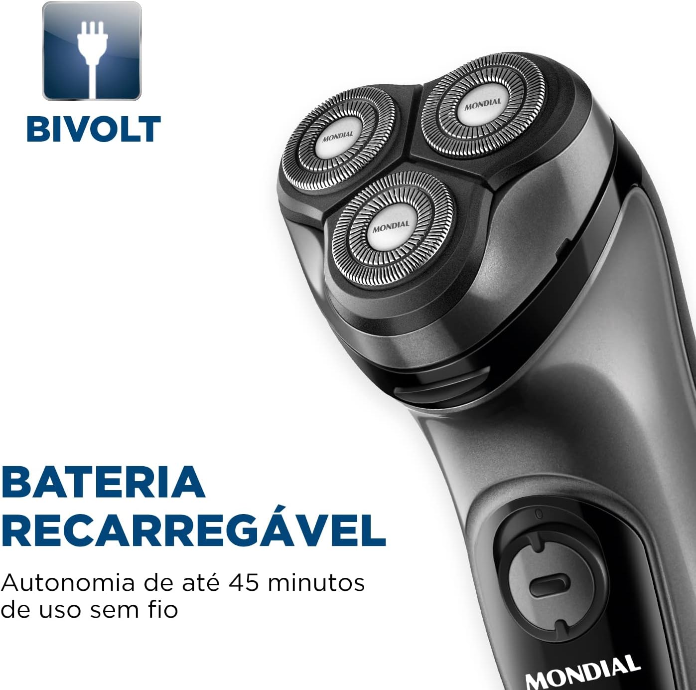 Barbeador Elétrico Power Shave 3