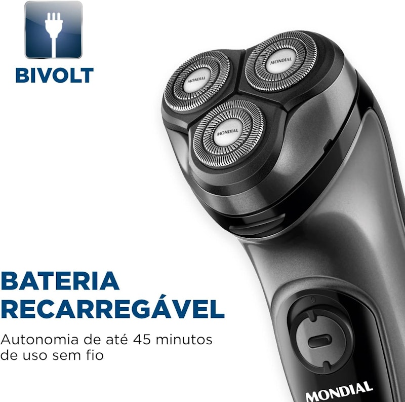 Barbeador Elétrico Power Shave 3