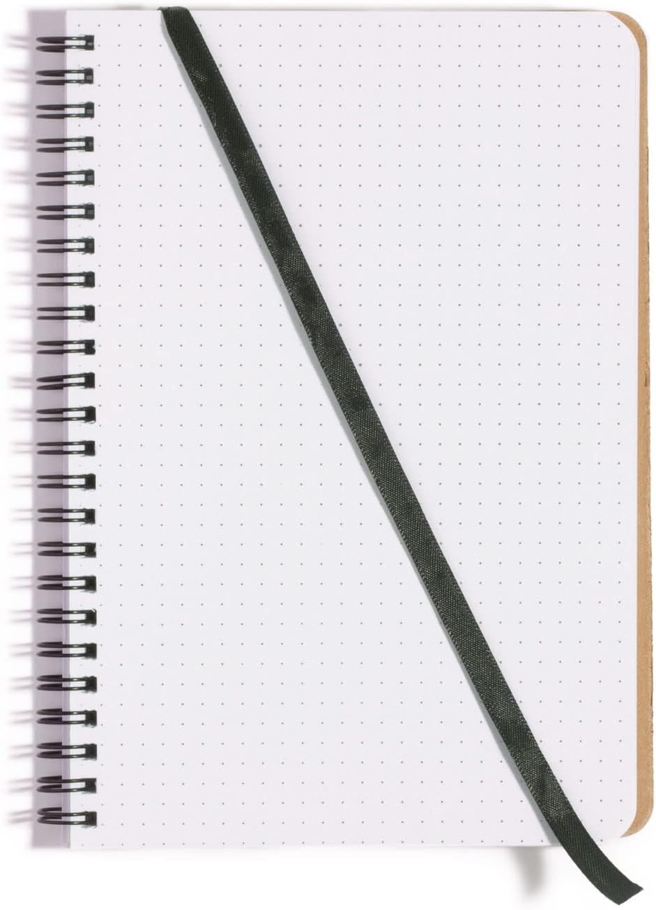 Caderno Wire-O Kraft Pontado 4