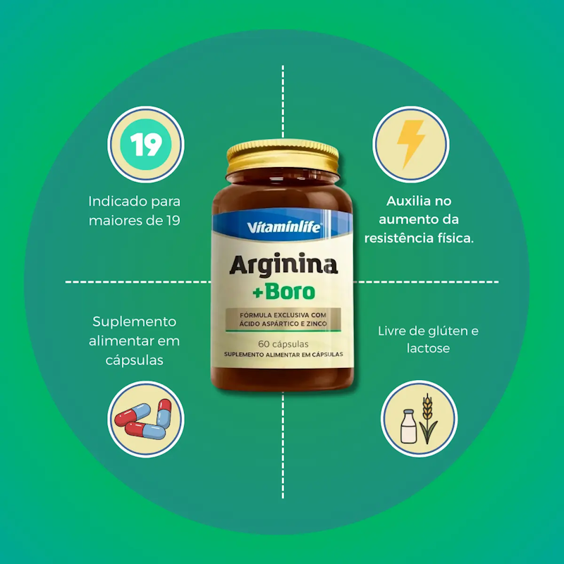 Arginina + Boro 5