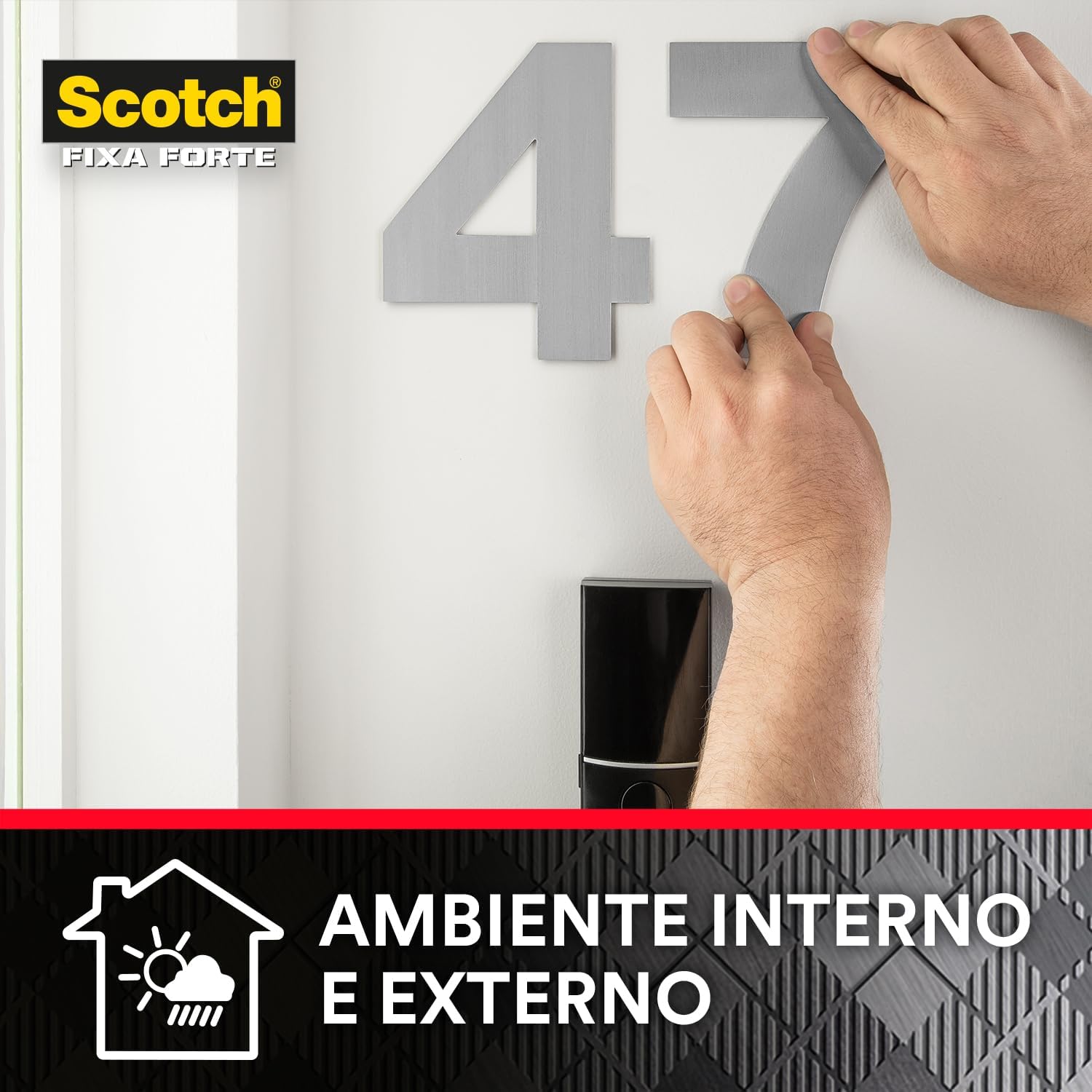 Fita Dupla Face 3M™ Scotch® Fixa Forte Fixação Extrema 4
