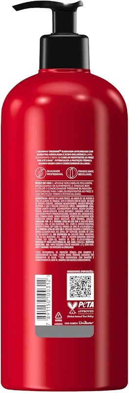 Shampoo TRESemmé Blindagem Antiumidade 3
