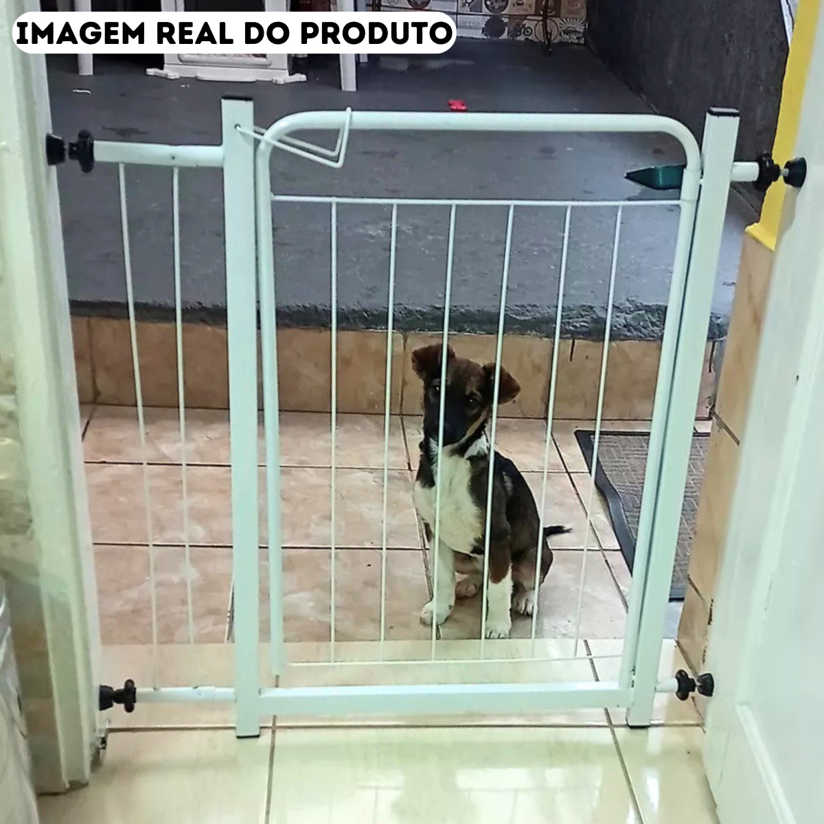 Portão para Cachorro e Crianças de 80 cm com Prolongador 5