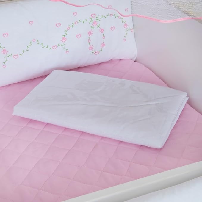 Kit Berço Menina Bordado 9 Peças  3