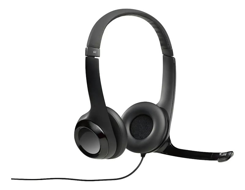 Headset com Fio USB H390 1