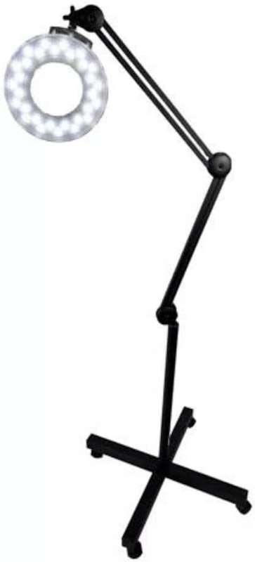 Lupa Luminária Articulada LED Estética c/ Tripé 1