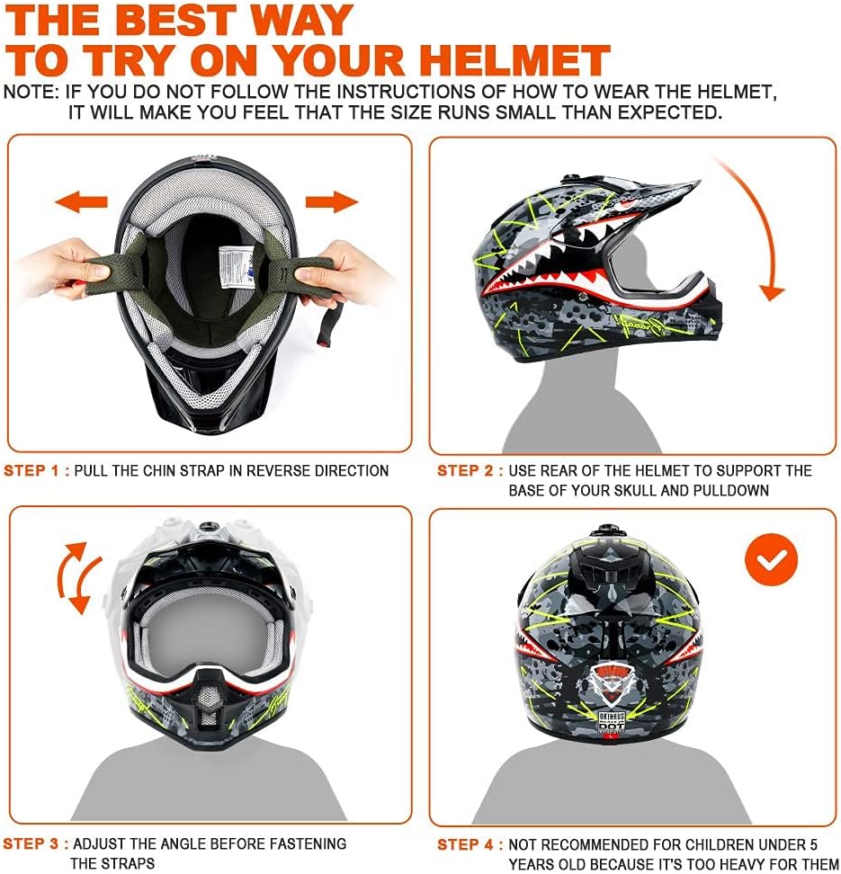 Capacete Orthrus com Certificação DOT  5