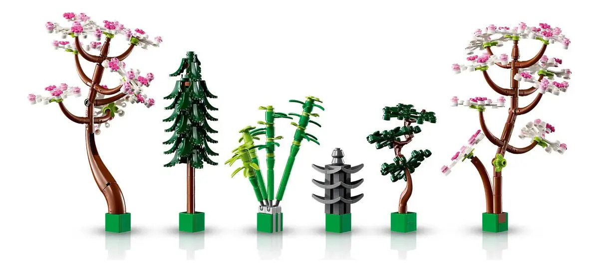 Lego Icons Jardim Tranquilo 4