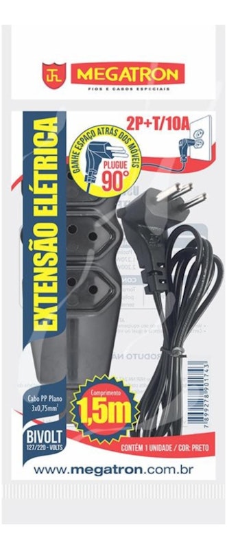 Extensões 2P+T Megatron 1