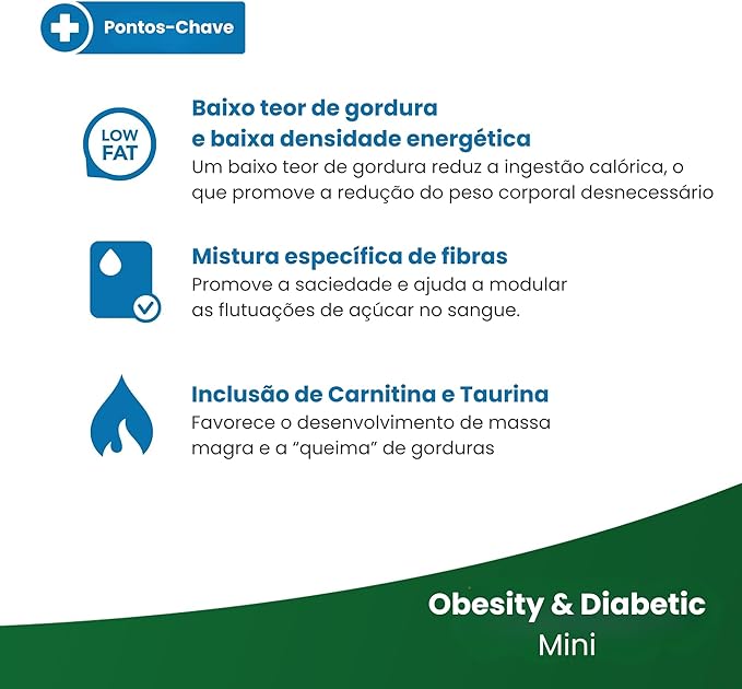 Ração Vet Life Natural Obesity e Diabetic Raças Mini 3