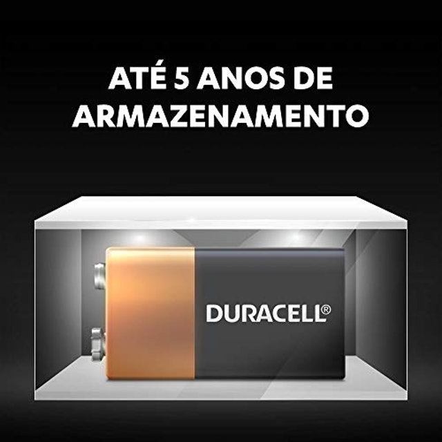 Bateria Alcalina Duracell 9V 3