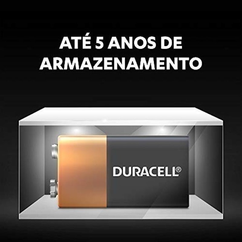 Bateria Alcalina Duracell 9V 3